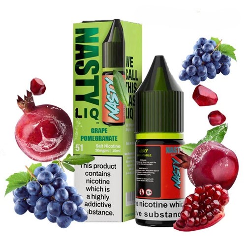 MMM NASTY JUİCE GRAPE POMEGRANETE - Görsel 1