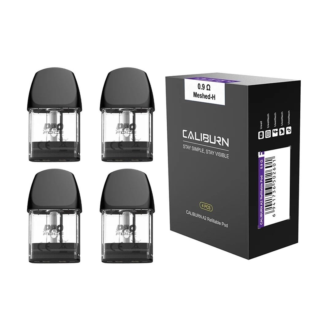 a2 09 UWELL A2/A2S/AK2 1.2 OHM YEDEK KARTUŞ – (4’LÜ PAKET yan dolum ) - Görsel 1