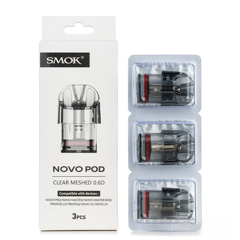 smok-novo-clear-pod-kartus SMOK Novo Pod Kartuşu 3 Adet - Görsel 1