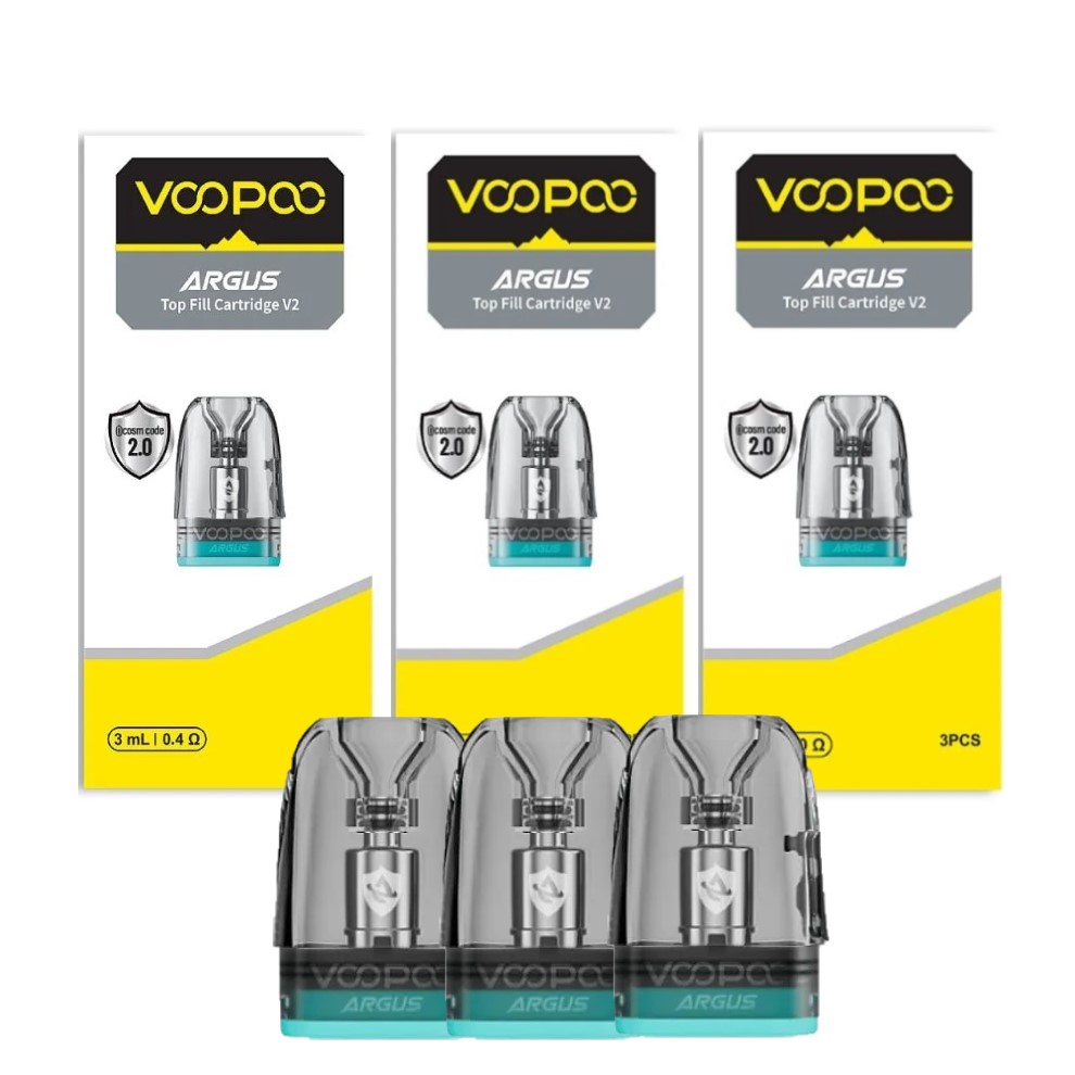 0-4argustopfillV2_990x Voopoo Argus yan Dolum Pod Kartuşu V2 3ml COSME serısı - Görsel 1