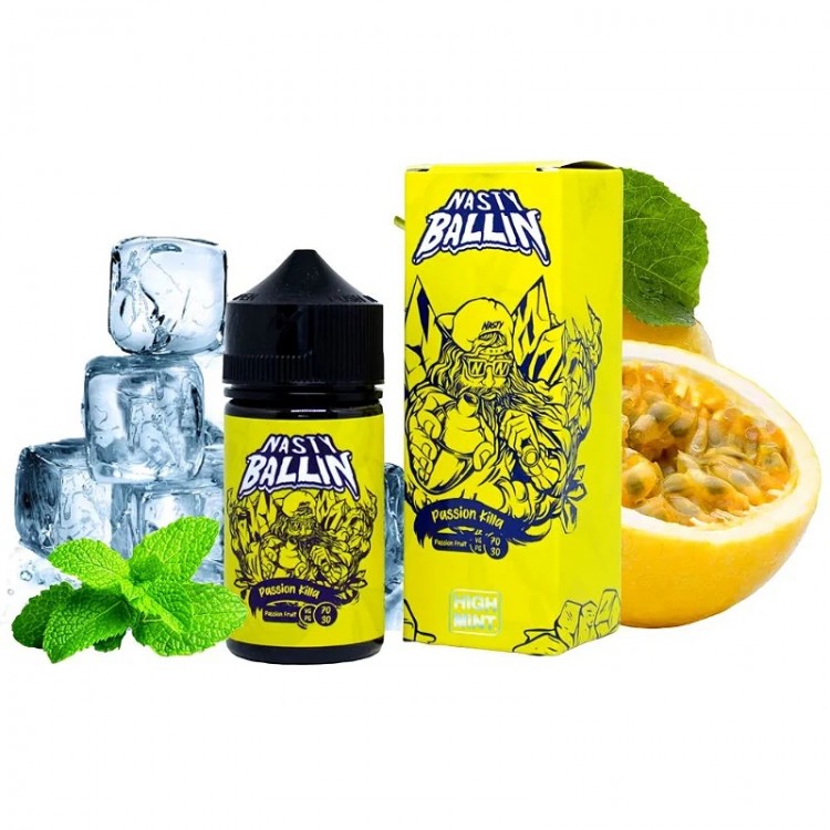 NASTY-PASSION-KILLA-01-1-750x750 NASTY JUICE Passion Killa (LOW MINT) 60ML - Görsel 1