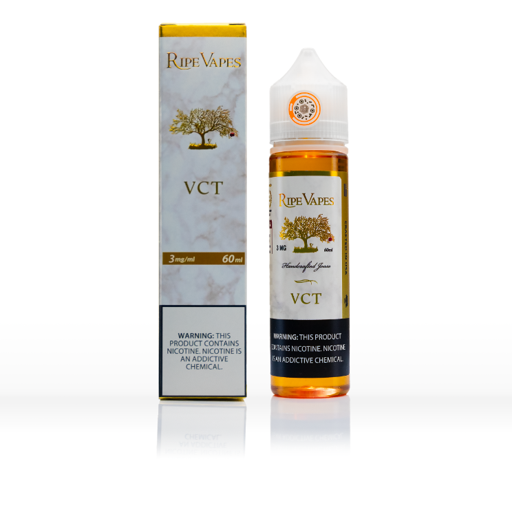 VCT_60ml_Bottle-and-Box_WEBver_2500x2500 RIPE VAPES VCT ORİJİNAL 60 ML 12 MG - Görsel 1