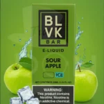 BLVK BAR Nicsalt Sour Apple Ice 30ml 35 MG