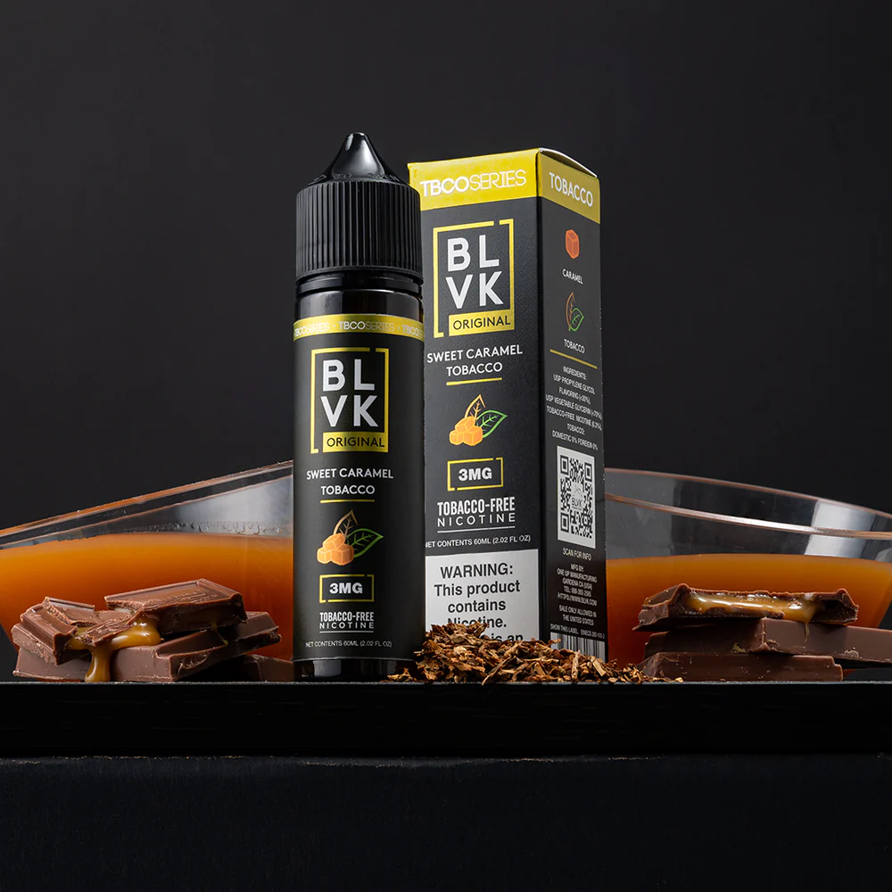 Caramel_1 BLVK Sweet Caramel Tobacco 100 ML - Görsel 1