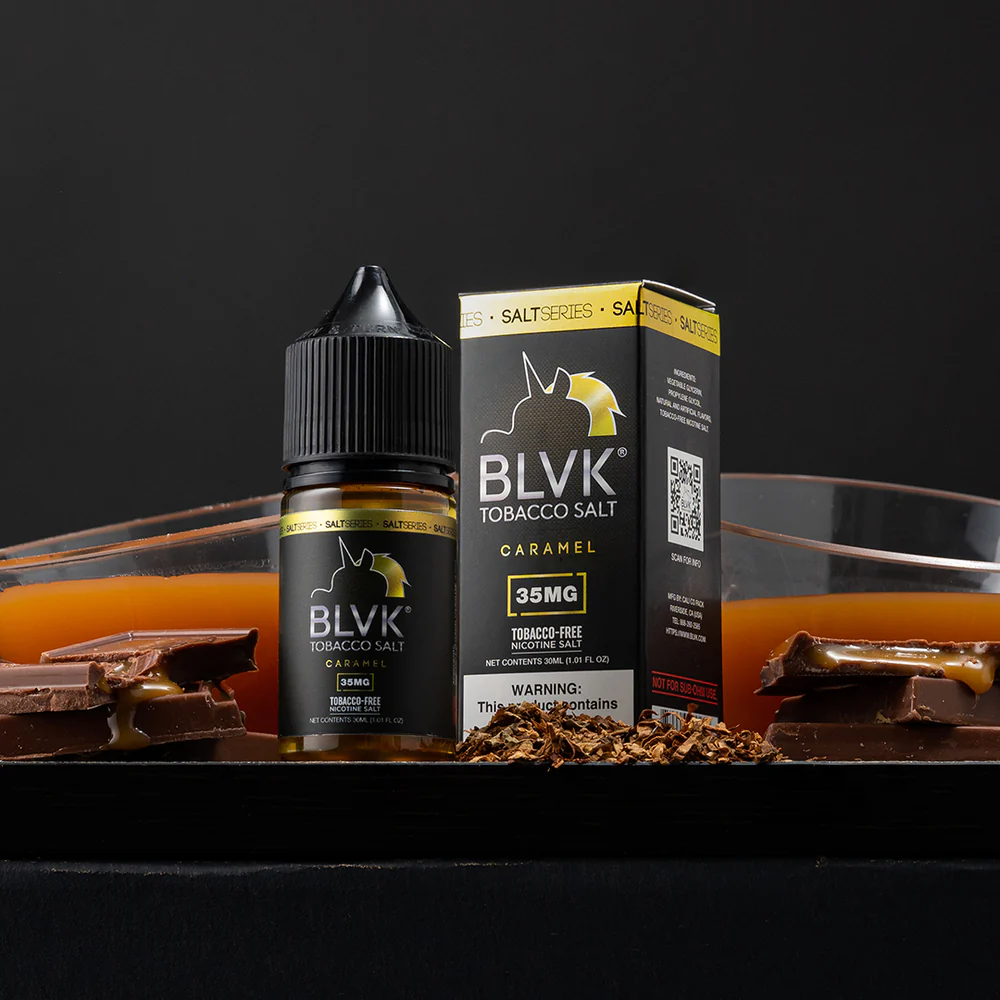 Caramel_Salt_2 BLVK Sweet Caramel Tobacco 60 ML Salt - Görsel 1