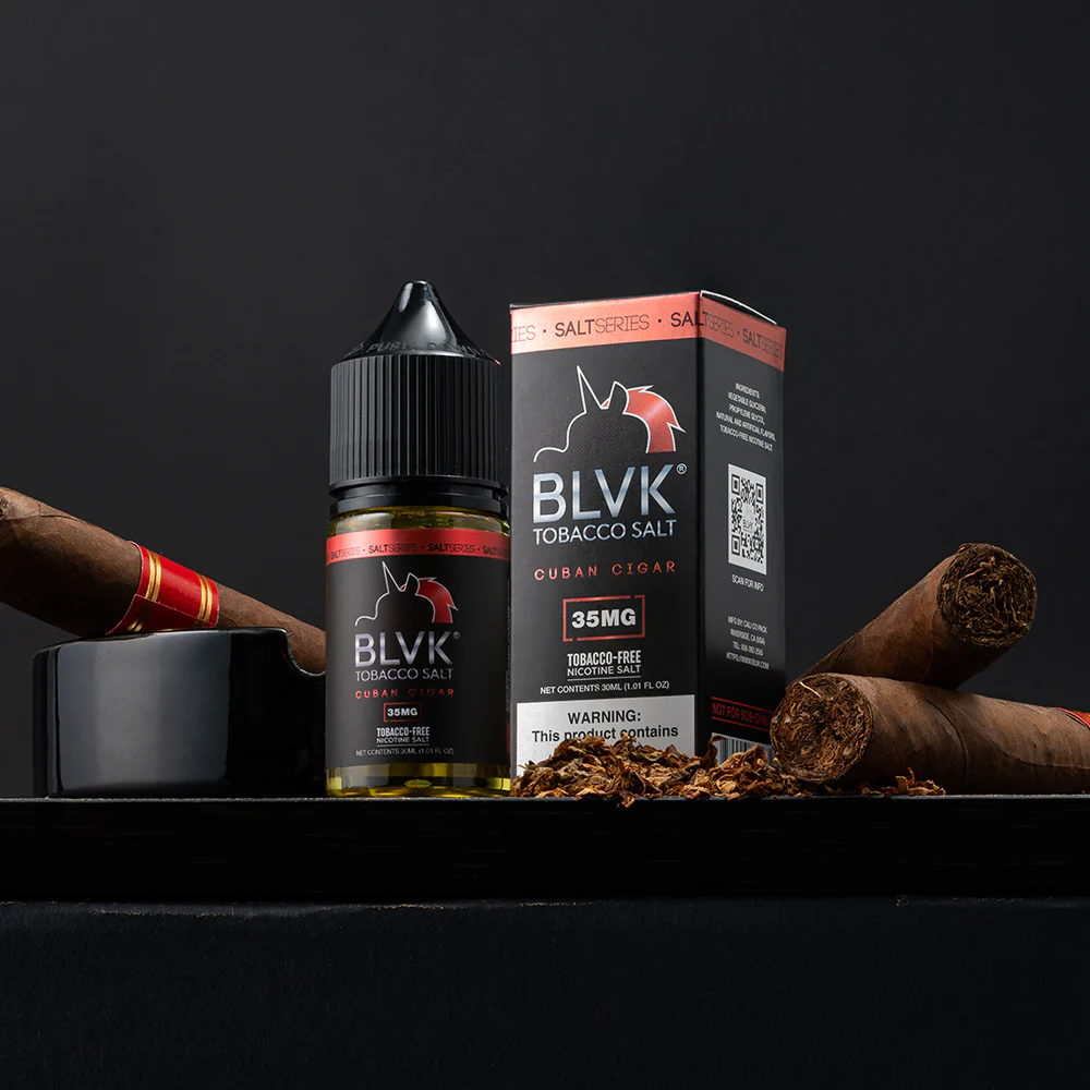 Cuban_Cigar_Salt_2 BLVK Cuban Tobacco 60 ML Salt - Görsel 1