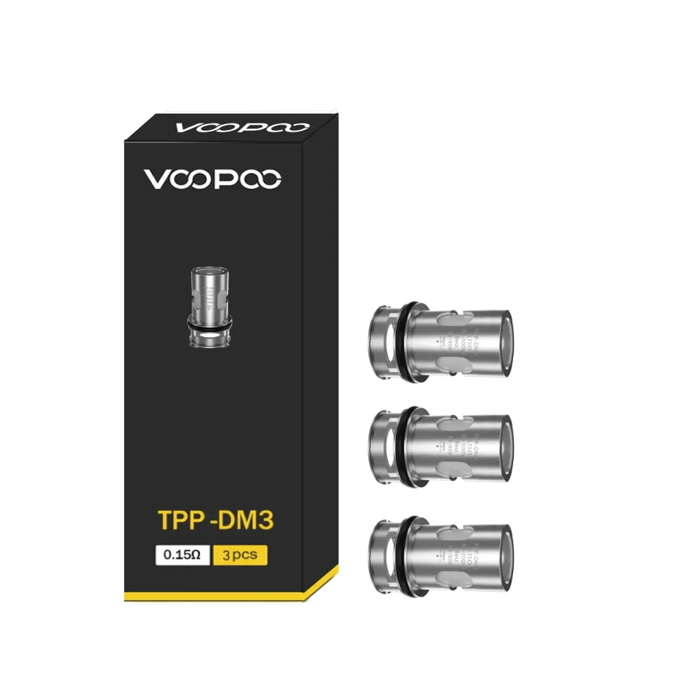 TPP-DM3_1000x VOOPOO TPP Mesh Coil'ler TPP DM3 100 W - Görsel 1