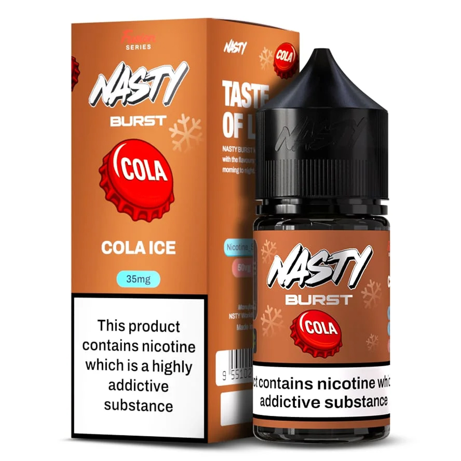 COLA-10 (1) Nasty Burst Cola Ice Salt 30 ml - Görsel 1